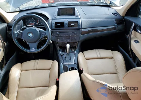 2007 BMW X3 3.0Si z USA, uszkodzony, nr VIN WBXPC93417WJ02068